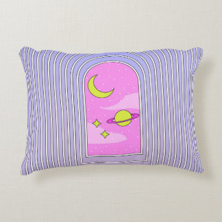 Fenster zum Universum, esoterischer Kosmos digital Dekokissen