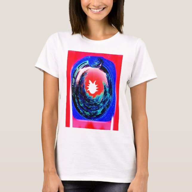 Fenster zur Zeit T-Shirt (Vorderseite)