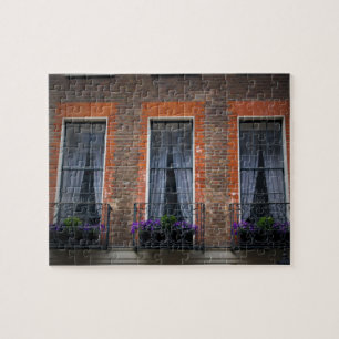 Fensterboxen von London - 8x10 - 110 pc Puzzle