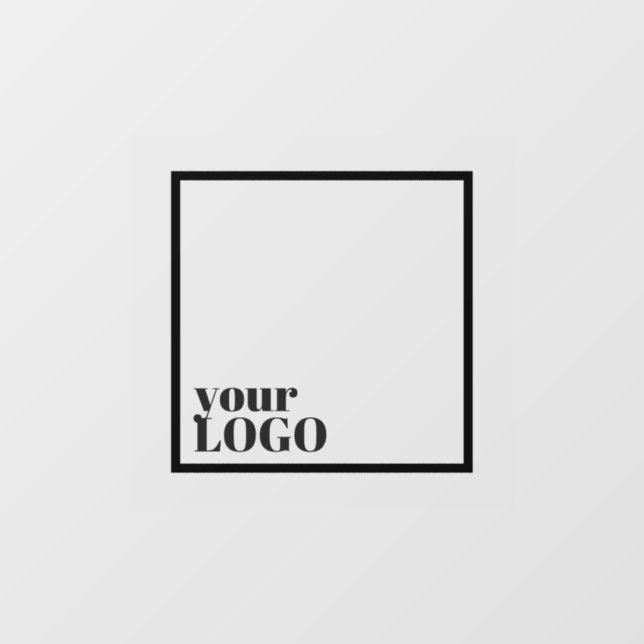 Fensterdekor für Markenbezeichnungen Fensteraufkleber (Blatt)