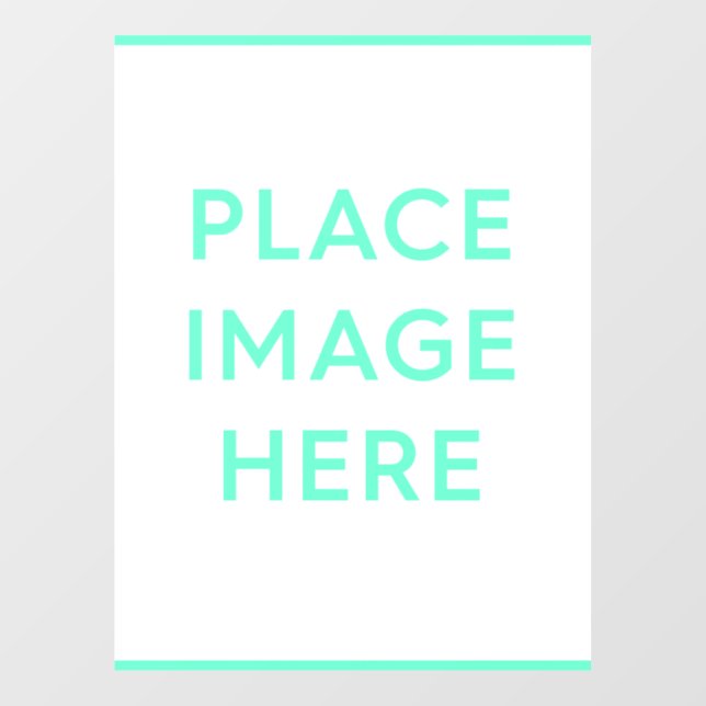 Fensterheber - 18 Zoll x 24 Zoll Fensteraufkleber (Blatt)