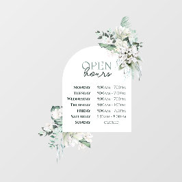 Fensterheber für Grünflächen und Bögen Fensteraufkleber