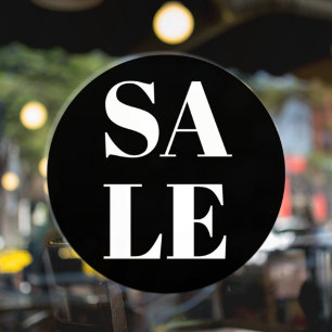 Fensterheber für moderne Schaufenster Fensteraufkleber