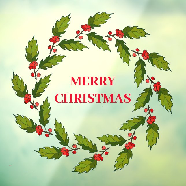 Fensterheber für Weihnachtsfeigen Fensteraufkleber (Blatt 3)