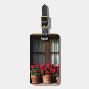 Fensterheber in Blume Gepäckanhänger
