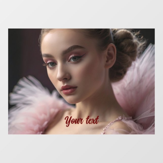 Fensterklammer Fensteraufkleber (Blatt)