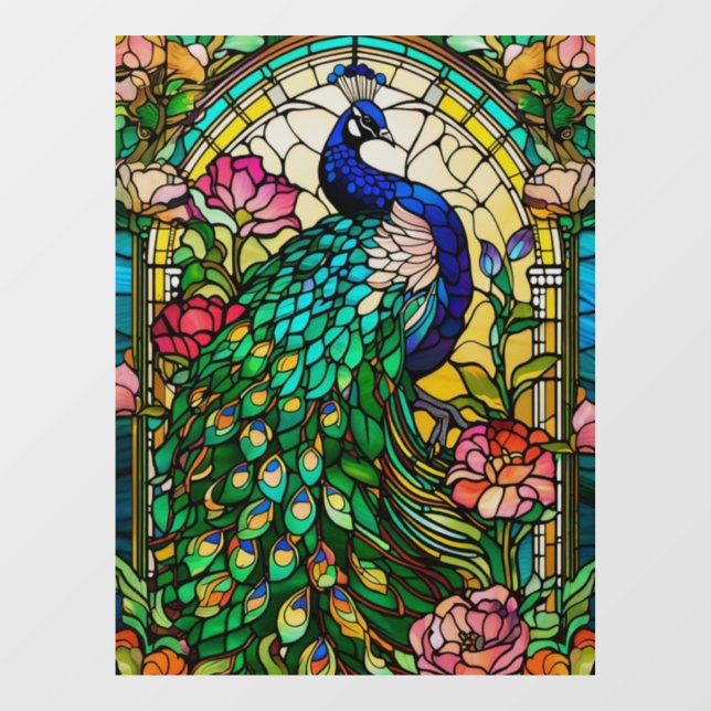 Fensterklammer Fensteraufkleber (Blatt)