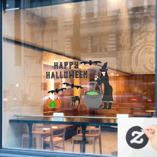 Fensterklammer Fensteraufkleber