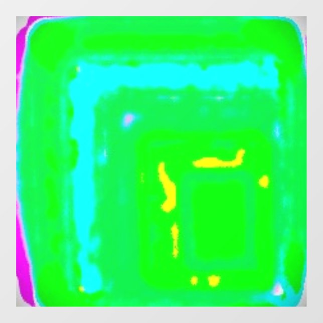 Fensterklammer Fensteraufkleber (Blatt)