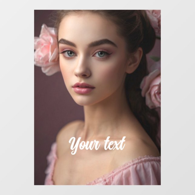 Fensterklammer Fensteraufkleber (Blatt)