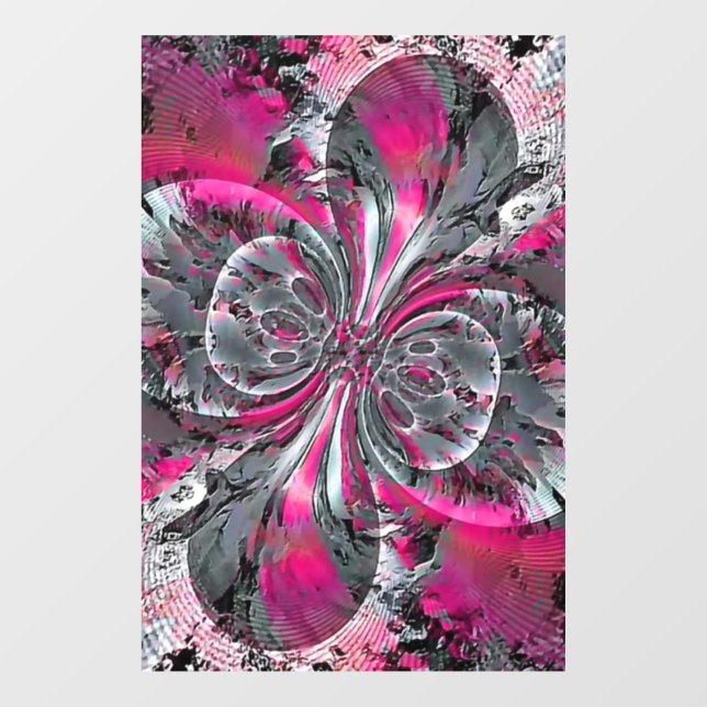 Fensterklammern für gemischte Signale Fensteraufkleber (Blatt)