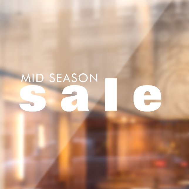 Fensterklemme für den Einzelhandel Fensteraufkleber (Blatt 2)