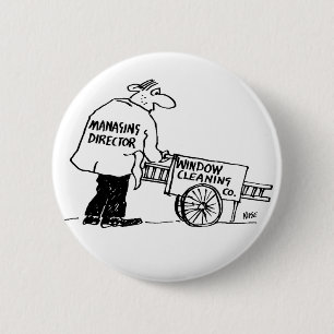 Fensterreiniger mit Fensterreinigungskarte Button