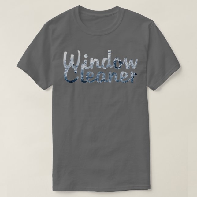 Fensterreiniger T-Shirt (Design vorne)