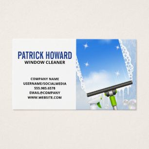 Fensterreinigung   Squeegee   Seifenspulen