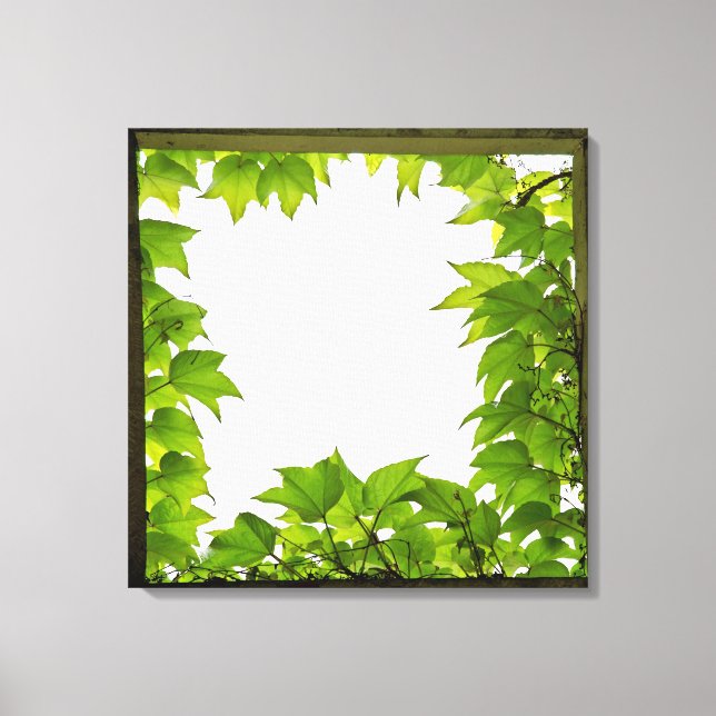 Fensterschnitt Leinwand (Vorderseite)