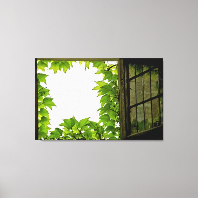 Fensterschnitt Leinwand (Vorderseite)