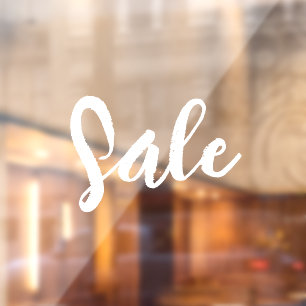 Fenstersignatur, Boutique-Handelszeichen, modern Fensteraufkleber