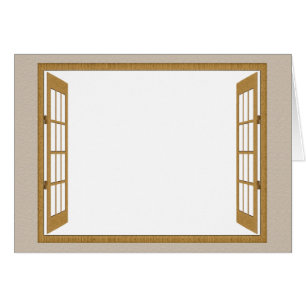 Fenstertür zu jedem Ort