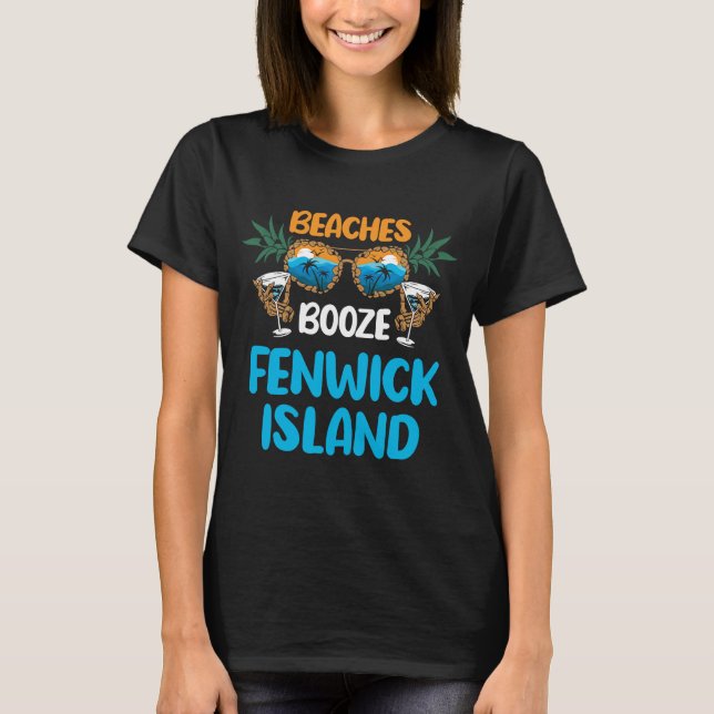 Fenwick Island Delaware Beach Party Mat T-Shirt (Vorderseite)