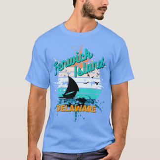 Fenwick Island Delaware Retro Vintage Insel TShir T-Shirt