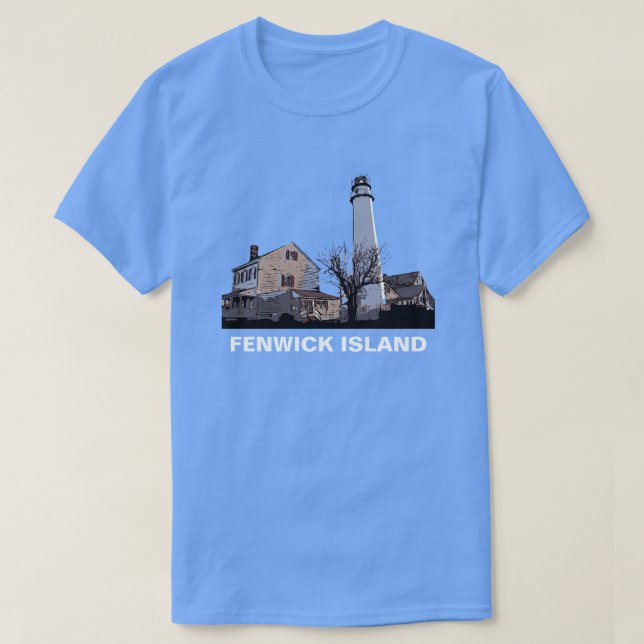 FENWICK ISLAND LIGHT T - Shirt (Design vorne)