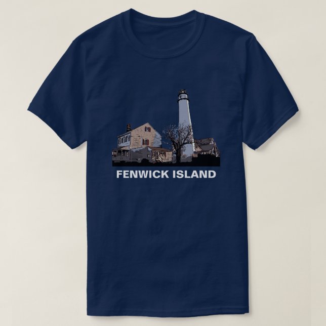 FENWICK ISLAND LIGHT T - Shirt (Design vorne)