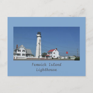 Fenwick Island Lighthouse Postcard Postkarte