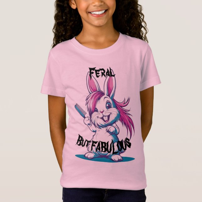 Feral Bunny T-Shirt (Vorderseite)