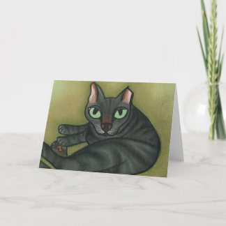 Feral Cat Card Karte