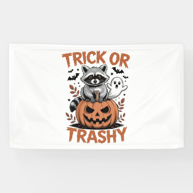Feral Halloween Trick oder Trashy Banner (Horizontal)