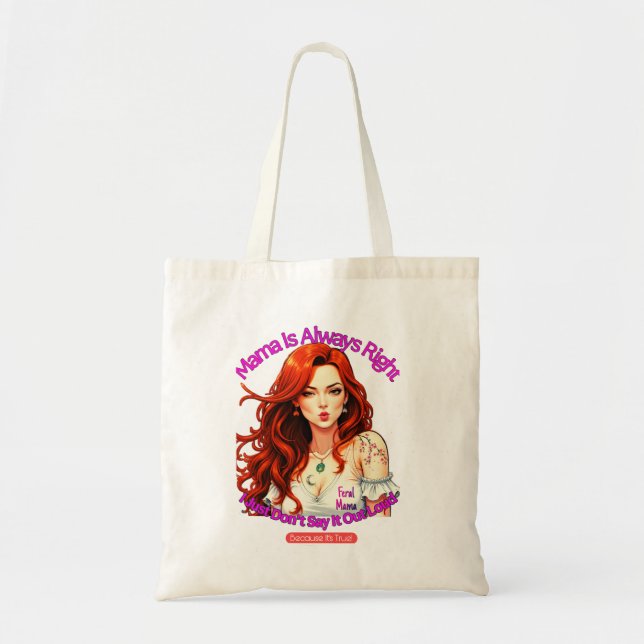 Feral Mama Tote Bag Tragetasche (Vorne)