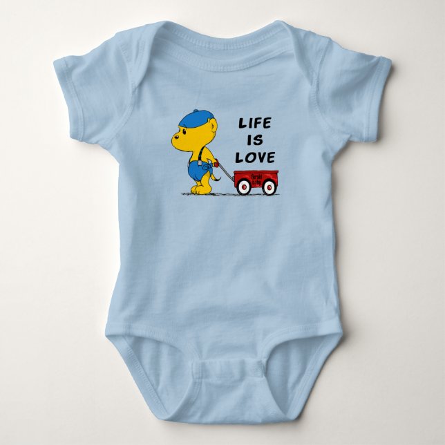 Ferald Baby | Leben ist Liebe Strampler (Vorderseite)