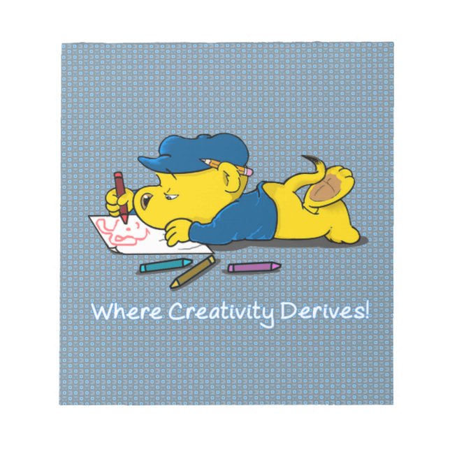 Ferald Being Creative Notepad Notizblock (Vorderseite)