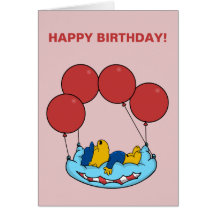 Ferald | Birthday Balloon Card