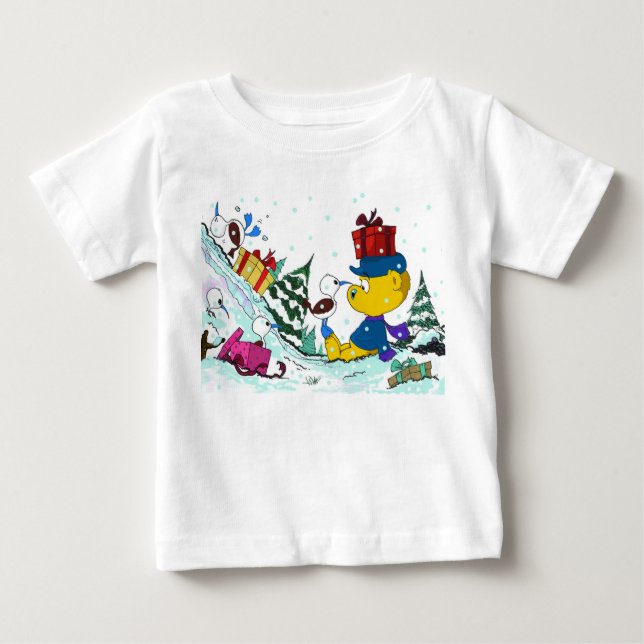 Ferald Christmas Baby T-shirt (Vorderseite)