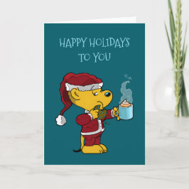 Ferald Christmas Holiday Greeting Card Feiertagskarte