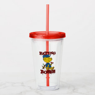 Ferald Eating Rosen Cup Acryltrinkbecher
