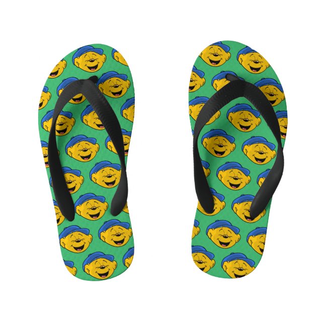 Ferald Laughing Emoji Kinderbadesandalen (Fußbett)