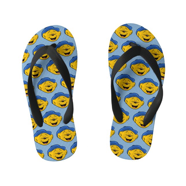 Ferald Laughing Emoji Kinderbadesandalen (Fußbett)