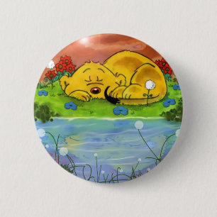 Ferald Napping durch die Schaltfläche Sonnenblumen Button