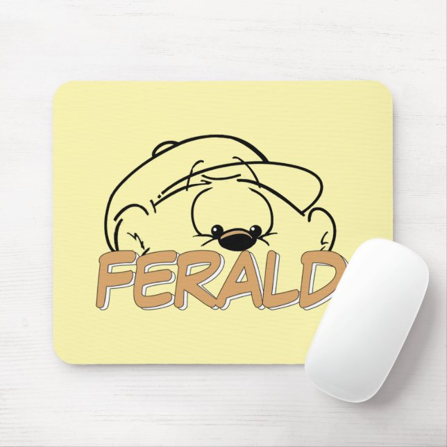 Ferald Peeking Mousepad (Mit Mouse)