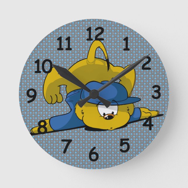 Ferald Runde Wanduhr (Vorderseite)