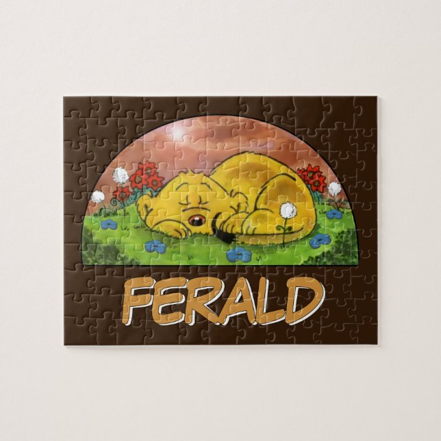 Ferald | Schlafende Puzzle (Horizontal)
