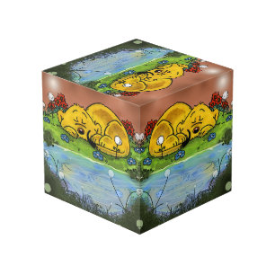 Ferald   Sleeping Ferret Cube Würfel