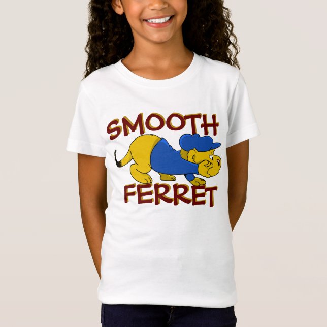 Ferald | Smooth Ferret Hoodie T-Shirt (Vorderseite)