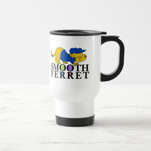 Ferald: Smooth Ferret Reisebecher (Rechts)