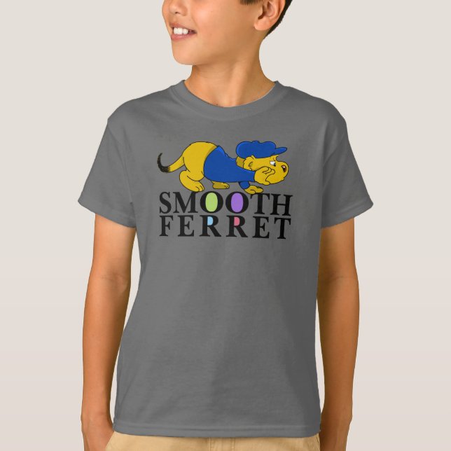 Ferald | Smooth Ferret T-Shirt (Vorderseite)