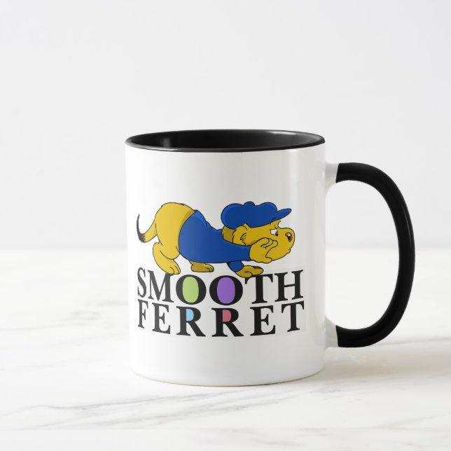 Ferald: Smooth Ferret Tasse (Rechts)