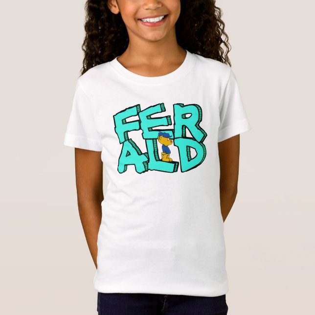 Ferald Stehend auf seinen Namen T - Shirt (Vorderseite)